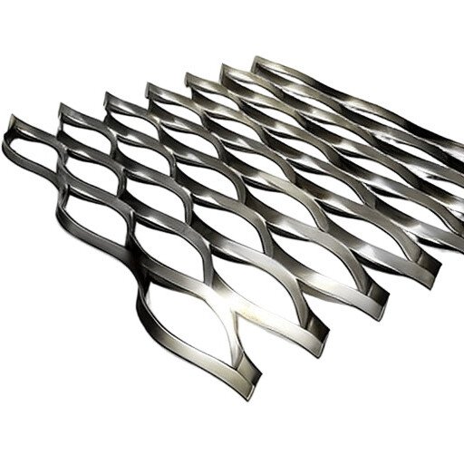 Нержавеющая просечно-вытяжная сетка 12Х18Н10Т 3.2x13.4x1 ТУ У00236010.001-97  ОборонСпецСплав