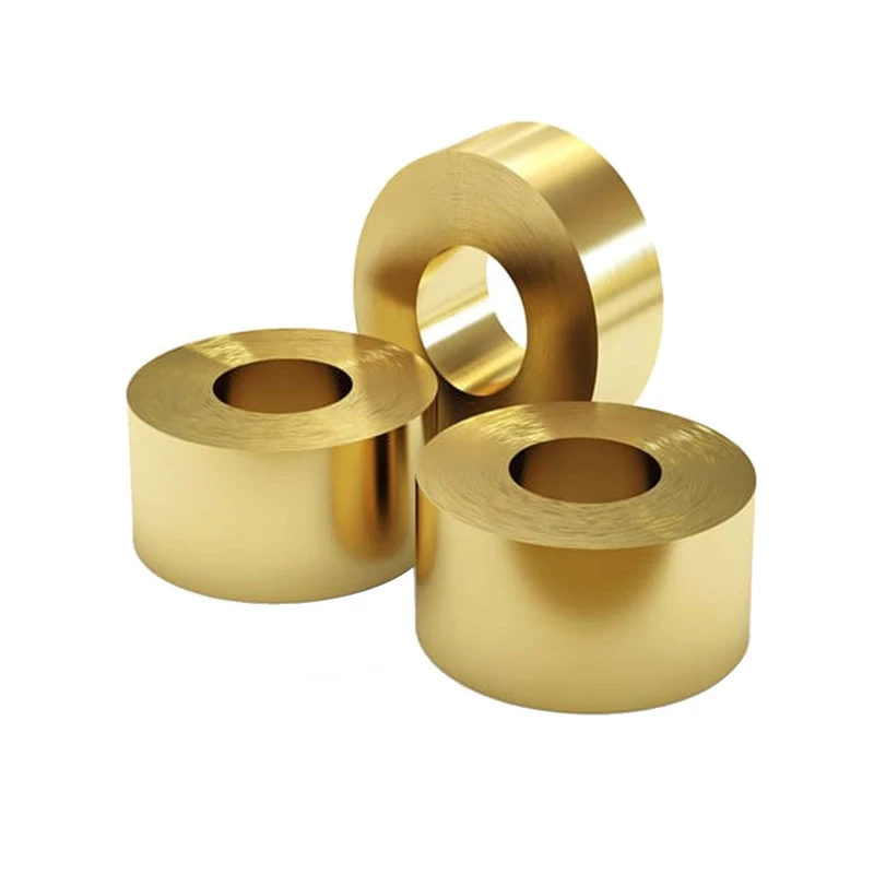 Латунная лента полутвердая ЛС59-1 3х40 мм ГОСТ 2208 - 2007 в рулонах  ОборонСпецСплав