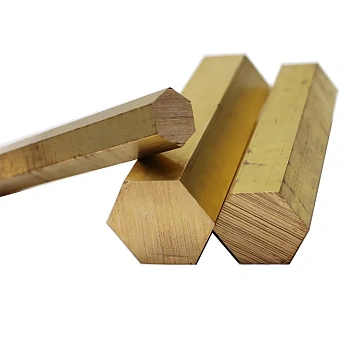 Латунный шестигранник для приборостроения Л63 14 мм ГОСТ 2060-2006 высокой точности